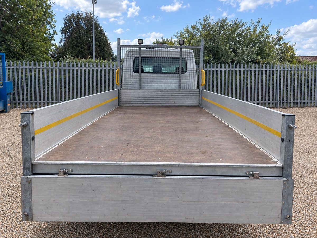 Dropside van load bed